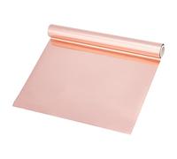 SUPERFINDINGS 1 Rollo de lámina reactiva Coral Claro 16,4 ft x 7,7 Pulgadas Lámina metálica de Transferencia Papel tóner Rollo para Impresora láser + laminadora