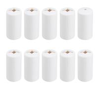 SUPERFINDINGS 10 unidades de condensadores de cable blanco BreakAway de plástico para persianas de seguridad, botones de cordón de seguridad, diseño desmontable, apto para mascotas, para oficina, casa