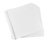 SUPERFINDINGS 15 página de Recambio para Álbum de Fotos Recambios Adhesivos de Papel Y PVC Páginas Interiores Página de Recambio para Álbum de Recortes para Carpeta de 2 anillas Libro de Fotos 31x32cm