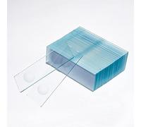 SUPERFINDINGS 20Uds Portaobjetos Microscopio Doble Depresión 76.5x25mm Portaobjetos Cóncavo Doble Vidrio Cubreobjetos Rectangulares Prelimpiados Suministros Laboratorio