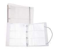 SUPERFINDINGS 40 hojas A4 para tarjetas fotográficas con 720 bolsillos de almacenamiento, fundas transparentes para fotos Kpop, álbum A4, tarjetas fotográficas Kpop, carpeta coleccionable con 9 hojas