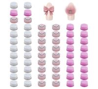 SUPERFINDINGS 60 piezas 3 colores 12 mm rodamientos de bolas giratorios para DIY hierro y PE mini molino de viento, accesorios para fabricación de joyas y diseño de uñas con mecanismo giratorio liso