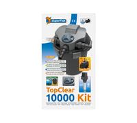 Superfish TopClear Set 10000 FILTRO A PRESIÓN Con UVC 9 Vatios Y Bomba De Jardín