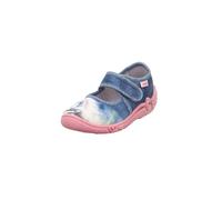 Superfit Belinda 8050 - Zapatillas de estar por casa, color azul y rosa, Azul Rosa 8050, 24 EU Weit