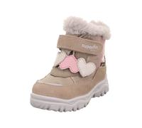 Superfit Husky+ Warm Gefütterte Gore-Tex, Botas para Nieve, Beige Rosa 4000, 29 EU