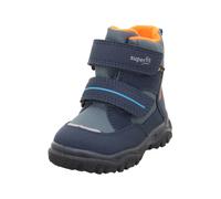 Superfit Husky1 Warm Gefütterte Gore-Tex, Botas para Nieve, Azul Naranja 8050, 24 EU