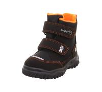 Superfit Husky1 Warm Gefütterte, Botas de Moda, Negro Naranja 0010, 21 EU