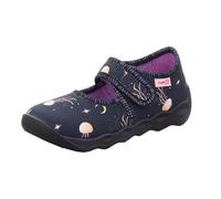 Superfit Burbuja, Pantuflas, Azul Multicolor 8030, 24 EU Ancho