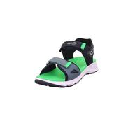 Superfit Criss Cross Sandalia, Azul/Verde Claro 8000, 31 EU