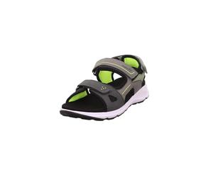 Superfit Criss Cross, Sandalia, Gris Verde Claro 2000, 35 EU