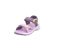 Superfit Criss Cross Sandalia, lila y amarillo 8500, 36 EU