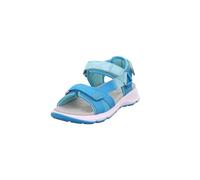 Superfit Criss Cross, Sandalia, Turquesa Verde Claro 8400, 33 EU
