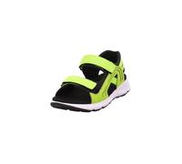 Superfit Criss Cross, Sandalia, Verde Claro Negro 7500, 31 EU