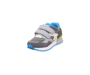 Superfit Dash Sneaker, Gris Claro/Turquesa 2500, Talla 25 EU