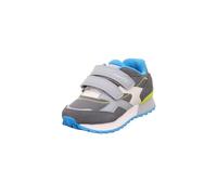 Superfit Dash Sneaker, Gris Claro/Turquesa 2500, Talla 34 EU