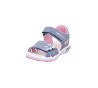 Superfit Emily, Sandalia Niñas, Azul Rosa 8020, 30.5 EU
