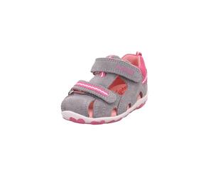 superfit Fanni 1600036, Sandalias, Gris/Rosa 2500, 25 EU