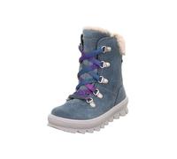 Superfit Flavia Warm gefütterte Gore-Tex, Botas para Nieve, Blau/Lila 8000, 29 EU Ancho