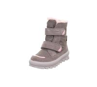 SUPERFIT Botas de nieve 'FLAVIA' color barro / rosa / plata, Talla 30