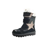 Superfit Flavia Warm gefütterte Gore-Tex, Botas para Nieve, Schwarz/Beige 0000, 26 EU Ancho