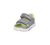 Superfit Flow, Sandalia, Gris Claro Verde Claro 2500, 20 EU