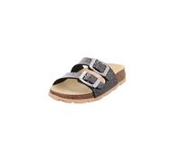 Superfit Fussbettpantoffel_800111, Sandalias, Black Silver, 33 EU