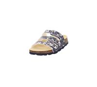 Superfit Fussbettpantoffel Jungen Blau/Mehrfarbig, aplicable, Azul Multicolor 8090, 32 EU Ancho