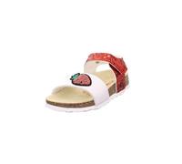 Superfit - FUSSBETTPANTOFFEL, Mule, ROT/WEIß 5000,