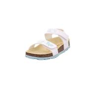 Superfit Fussbettpantoffel, Sandalia, White Turquoise 1030, 33 EU
