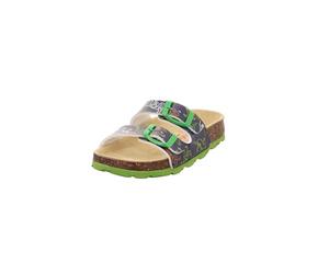Superfit Fussbettpantoffel, Sandalias Niños, Azul Multicolor 8150, 39 EU