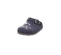Superfit Fussbettpantoffel, Sandalias Niños, Blau 8000, 30 EU Ancho