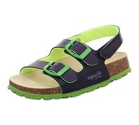Superfit Fussbettpantoffel, Sandalias Niños, Green 24, 32 EU