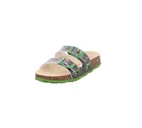 Superfit Fussbettpantoffel, Sandalias Niños, Gris Grey Green 2050, 24 EU