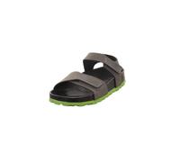 Superfit Fussbettpantoffel, Sandalias Niños, Negro Verde 0010, 37 EU