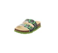 Superfit Fussbettpantoffel, Sandalias Niños, Verde 02, 30 EU