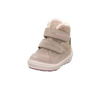 Superfit Groovy 2.0 - Botas de nieve con forro cálido Gore-Tex (talla 4000), color beige y rosa, Beige Rosa 4000, 28 EU