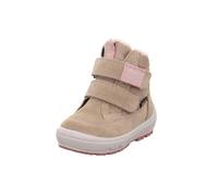 Superfit Groovy, Botas para Nieve Niñas, Beige Rosa 4000, 19 EU Estrecho