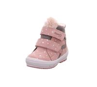 Superfit Groovy, Botas para Nieve Bebé-Niñas, Rosa Gris 5500, 22 EU