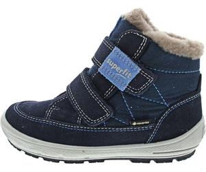Superfit Grovvy Gore-Tex Botas con Forro cálido Mullido, Nieve, Azul/Azul 8000, 22 EU