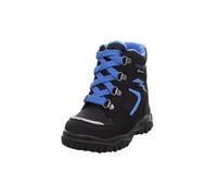 Superfit Husky1, Botas de Nieve Bebé-Niños, Negro Azul 0010, 19 EU