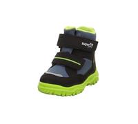Superfit Husky1, Botas de Nieve Bebé-Niños, Negro Verde Claro 0000, 20 EU