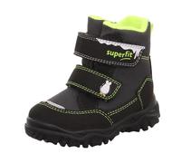 Superfit HUSKY1 Warm gefütterte, Botas para Nieve, Schwarz/Gelb 0000, 19 EU