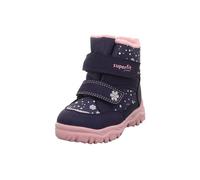 Superfit HUSKY1 Warm gefütterte Gore-Tex, Botas para Nieve, Blau/Rosa 8020, 22 EU
