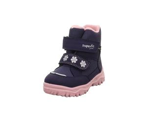 Superfit HUSKY1 Warm gefütterte Gore-Tex, Botas para Nieve, Blau/Rosa 8030, 23 EU
