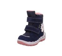 Superfit Icebird Warm Gefütterte Gore-Tex, Botas para Nieve Bebé-Niñas, Azul Rosa 8010, 20 EU Ancho