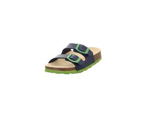 Superfit Jungen 1-800111 - Pantuflas, Azul Verde 8210, 35 EU