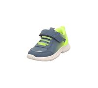 Superfit Jungen Rush 1-000211 - Zapatillas Deportivas, Azul Amarillo 8090, 34 EU
