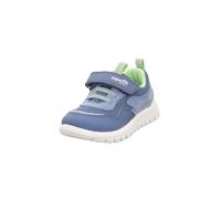 Superfit Jungen Sport7 Mini Zapatillas Deportivas, Color Azul y Verde Claro, 8030, Talla 22 EU Amplia