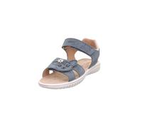 Superfit Niñas y niños Sandalias Sparkle, Sandalias para niños, Ancho: Medio, No Membrana, Azul Plata 000, 34 EU