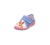 Superfit Pantuflas Belinda para niña, Azul claro rosa 8400, 7.5 UK Child Wide
